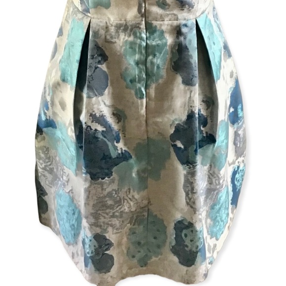 Ark & Co Strapless Dress Floral Print Fit and Flare Size Medium - Picture 7 of 8